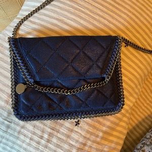 Stella McCartney mini crossbody bag in royal blue. Brand new without tags.